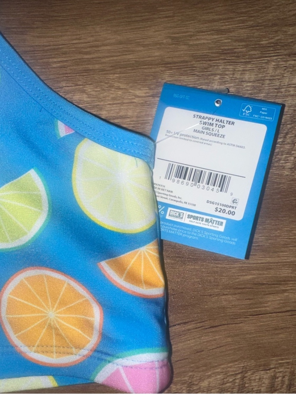 DSG girls bikini. Brand new. Top is a large and bottoms are a medium - Picture 3 of 7